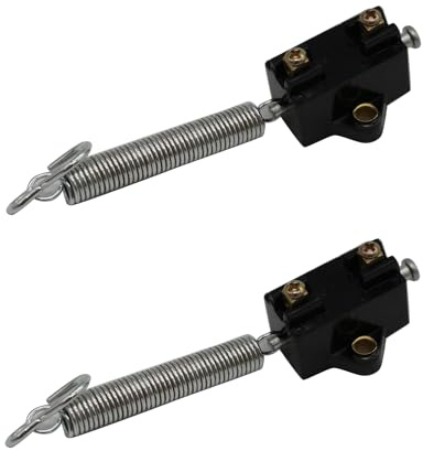 2 pcs/set SHLPDFM Iron Car Brake Light Switchs Spring With Hook Universal DC 12V 180008, 0-579-51 Fits for Most Classic Cars