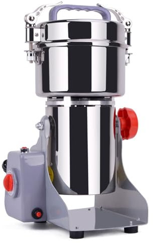800G Ultra-Fine Grinder Household Cereal Mill Chili Powder Machine Universal Chinese Herbal Medicine Spice Grinding Machine