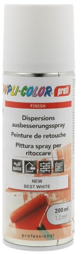 DUPLI-COLOR 503733 profi Dispersions- Ausbesserungsspray weiß matt 200 ml