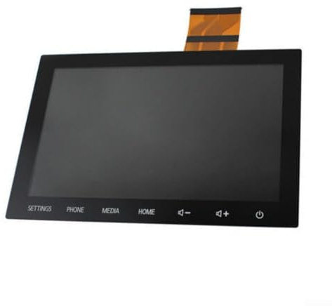 Autoradio HD LCD écran tactile numériseur, écran LCD 8 IPS écran tactile, lecteur DVD, GPS, carte FM, systèmes audio, appels mains libres
