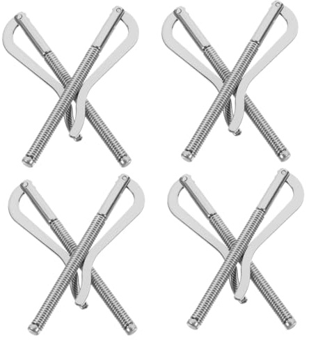 STOBOK 8pezzi Clip Banconote Per Cash Pratiche e Convenienti Fermasoldi Per Contanti e Documenti Design e