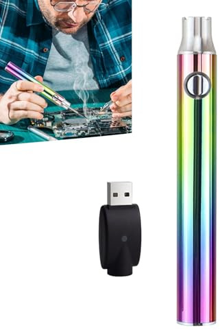 Yulokdwi Cordless Soldering Iron | Wireless Welding Tools Soldering Pen | USB Rechargeable Tool Pen, Portable Soldering Iron, Adjustable Temperature Welding Iron for Electronics Precision Repair