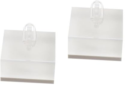 FRCOLOR 2 Stck. Ringhalter aus Acryl Schmuckständer Ringanzeigehalter Schmuckhalter Stand Ringständerung für Schmuck Rack ausstellen Ring-Aufbewahrungsständer