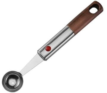 TOYZFRIENDY Scavino Di Melone in Acciaio Resistente Cucchiaio Per Palline Di Melone Utensile Da Cucina Per Palline Di Frutta e Dessert Facile Da Pulire e Antiruggine