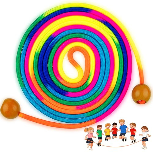 Cuerda de Saltar Niños 5m – Cuerda Larga Multijugador