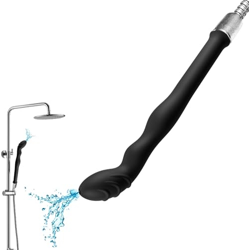 Analdusche Aufsatz Silikon Anal Shower Analspülung für Damen Herren Podusche Po Dusche Analdusche für Analverkehr Männer Frauen Intimdusche Männer Damen Anal Toys Klistier für Einlauf Einlauf Set