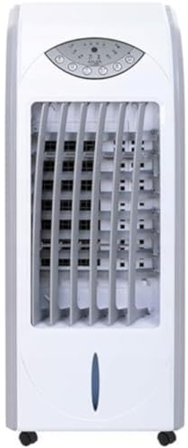 Adler AD 7915 avdunstande luftkylare 7 liter, bärbar luftkylare med 3 steg, fjärrkontroll, mobil luftkonditionering, timer, för luftkylning, ventilation, befuktning, luftrenare, oscillating 120°, 350