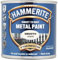 AMK® Hammerite Metal Paint Smooth Cream 750ml Direct To Rust Quick Drying No Primer Or Undercoat Needed Single Coat