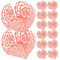 Ipetboom 50pièces Plateau De Chocolat Coupes De Bonbons Papier Forme De Rose Pour Décoratif