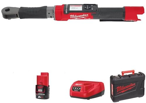 Clé à cliquet MILWAUKEE Dynamométrique M12 FUEL ONEFTR12-201C-1 batterie 12V - 2Ah -1 Chargeur - 4933464970