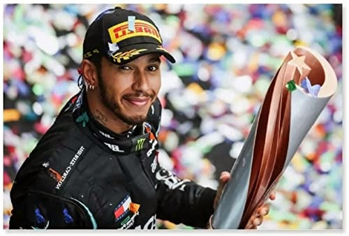 500 Teile Puzzle Lewis Hamilton Holz Puzzle Erwachsene Stress Freisetzung Spiel 500 Piece 20.4x15inch(52x38cm) Kein Rahmen