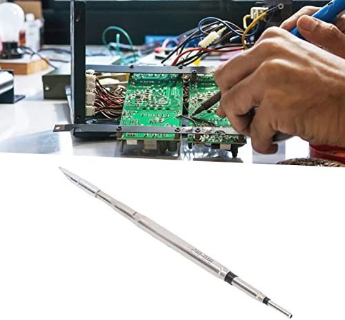 JBC210 Lötkolbenspitzen, Metallschweißkopf Ersatz Lötstation Werkzeug Lötstation Nacharbeitsstation Zubehör, Für JBC 210 (C210-018 Cutter Spitze)