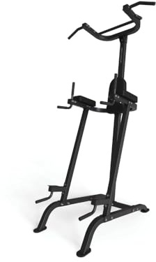 ATLETICA Power Tower | Tour de puissance | 225 cm de hauteur pour des tractions complètes | Stable grâce à un poids propre élevé | Pour un entraînement complet du haut du corps