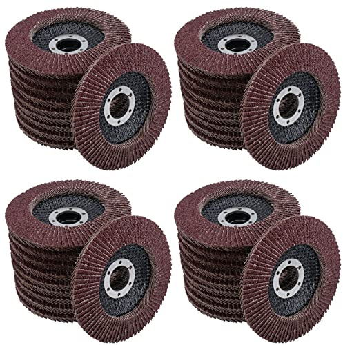 Dischi abrasivi tipo 29 Premium Flap 80 lembi 40 grana grossa 115 mm 40 pezzi