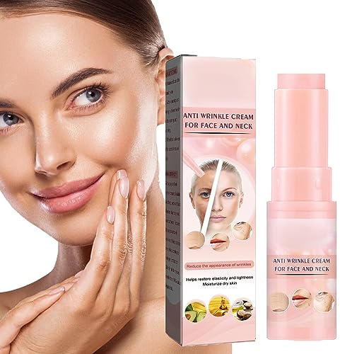 Anti Wrinkles Face Moisturiser Balm,Instant Wrinkle Multi Balm,Collagen Boosting Moisture Balm Stick,Smooth Fine Lines & Anti Aging,Wrinkle Fillers That Work,Diminish Eye & Face Wrinkles-For All Skin