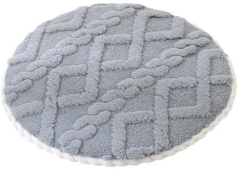 uyeoco Set 6/4/2/1 Cuscini Rotondi Sedia da Cucina/Cuscini di Seduta,30cm/35cm/40cm Confortevole Cuscini Coprisedia da Cucina,Lavabili(Color 2,1PC_30X30CM)