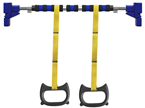 WYRMB Portable Horizontal Bar, Non-Punch Installation of Chin Up Bar, Multifunctional Fitness Equipment for Adults and Children, 70-152Cm, Load 300Kg (128),128-152cm