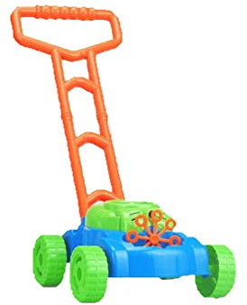 Kids Children Play Bubble Blower Garden Lawn Mower for Outdoor Toy Game