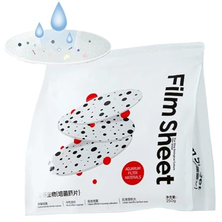 Siuwddee Accesorios para Filtro De Acuario | 250g Limpieza Anti Atascos,Medios Filtrantes para Agua Turbia En Acuario,para Mantenimiento Y Eliminación De Impurezas para Acuaristas Y