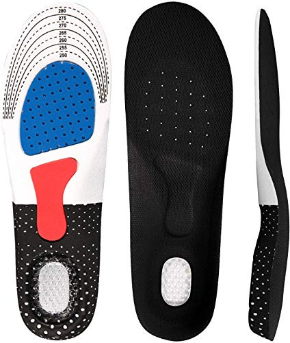 Pedimend™ Football Boot Insoles | Men's Gel Raise Heel Insoles | Sports Football Rugby Hockey Cycling Boots Shoes Inserts | Provides Metatarsal Support Arch Cushion (Large)