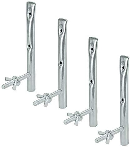 VORMANN Felgenhalter Felgenhalterung Reifenhalter Reifenhalterung, verzinkt, 4-teiliges Set