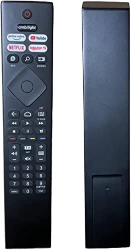 HR45B-GJ01 Applicabile per telecomando philips tv originale,Sostituito per telecomando universale tv philips 4K UHD HDR Ambilight Smart TV