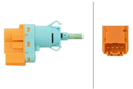 HELLA 6DD 010 966-681 Interruttore pedale freno Interruttore Stop Interruttore luce freno Interruttore stop