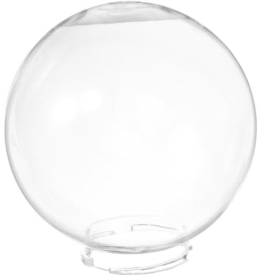 SEWOART Lampada Globo in Plastico Paralume Sferico per Casa, Copertura per Luce Esterna Resistente alla Sporcizia, Accessorio Decorativo per Giardino e Cortile