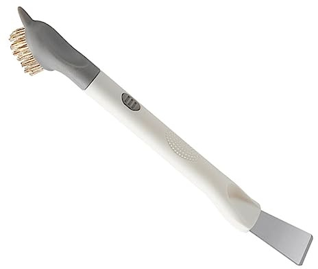 GALPADA Multifunctional Pot Cleaner Brush with Sturdy High Density Bristles for Kitchen Gas Stove Tiles and Non Stick Cookware Scrubbing Manual Wok and Pan Cleaning Tool