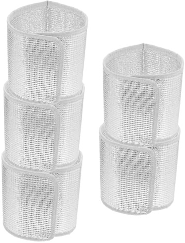 TOYANDONA Cache-Pot Isolant Thermique Auto-Agrippant 24 5 Pièces en Feuille d'Aluminium Double Face pour Protection Hivernale des Plantes en Extérieur