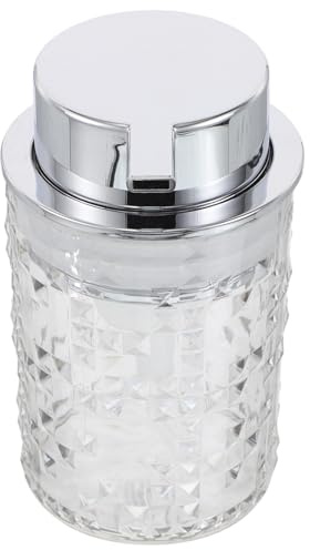LRXIYODE Automatisk Skumtvålsdispenser Transparent för Handtvål och Kroppstvätt med Ergonomisk Pump för Kök och Badrum Rengöring och Minimal Produktspillning