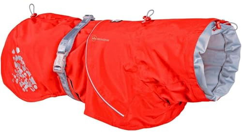 Hurtta Monsoon Coat ECO Regenmantel für Hunde, 61 cm, Moschusrosa