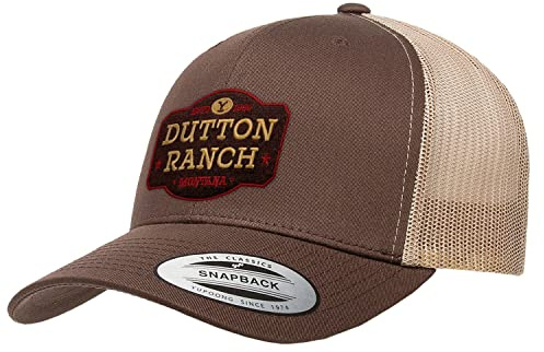 Yellowstone Offizielles Lizenzprodukt Dutton Ranch Premium Trucker Cap