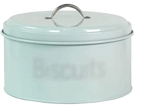 ABGRC Boîte à Pain Ronde en métal, Corbeille à Pain de Style décor de Ferme, conteneur de Stockage Multifonctionnel, Support à Pain de Grande capacité