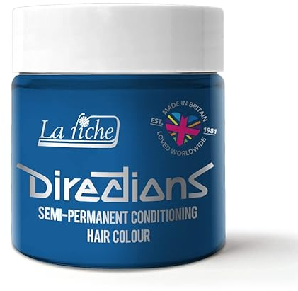 La Riche Directions Semi-Permanent Hair Color 100ml Tub - Lagoon Blue