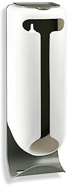 Supporto per organizer per sacchetti di plastica per montaggio a parete con adesivo, sacchetti per la spesa Saver Kitchen Roll Freshness Protection Package Dispenser, per cucina Corridoio Ufficio