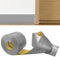 Hengrongshen Sockelleiste Selbstklebend,Weiß PVC Weichsockelleiste 50 mm x 20 mm x 18 m, Flexible Leisten Selbstklebend Geeignet für Büros, Arbeitszimmer, Küchen, Badezimmer (Grau)