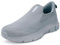 Sportive Slip in Uomo Sneaker Casual da Donna Outdoor Scarpe da Camminata Corsa Fitness Ginnastica Passeggio Grigio 38