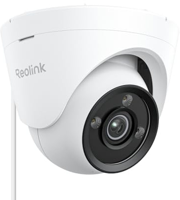 Reolink CX820 ColorX PoE Kamera, 4K UHD, Echtfarben Nachtsicht, F1.0 Superblende, 1/1,8 Bildsensor, HDR, Personen-/Fahrzeug-/Tiererkennung, Spotlight & Sirenenalarm, Gegensprechfunktion