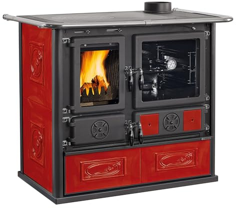 La Nordica Küchenofen | Rosa 5.0 Keramik | bordeaux | 8,8 kW