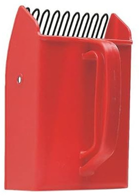Generisch Recogedor de Bayas, 22 x 14 x 14 cm, Peine de Bayas con Rojo ergonómico para arándanos, grosellas, moras, Suave, sin Espinas, Apto para lavavajillas, Peine de Metal, recogedor de