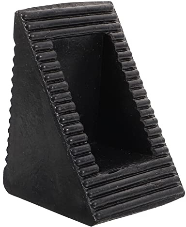 SHERCHPRY Cuñas de Goma Antideslizantes para Vehículos Calzos de Ruedas Pesados Soporte para Automóviles Rampas de Seguridad y Estabilización Remolques