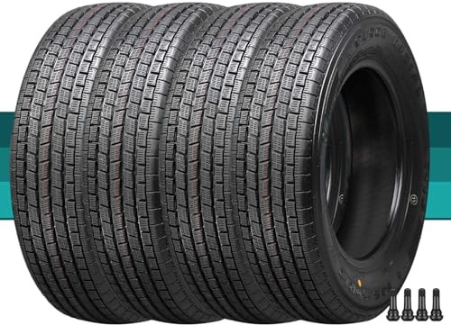4 UDS 145/70R12 Juego de Neumáticos de Invierno para Coche Compacto y SUV Ligero de 12 Pulgadas | 145/70 R12 Repuesto de Invierno con 145 70 12 Lateral Reforzado 69Q 250 kPa Carga Máxima