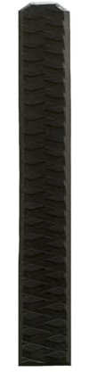 Genérico Anti-Slip Skimboard Pads Vit/Svart/Blå, Bågstång 20 tum, Handtag på framsidan i mitten ger extra grepp (svart bågstång)