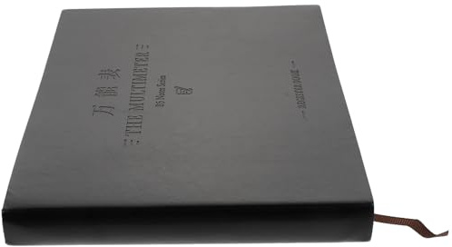 JOINPAYA Libro de Cuentas Simple y Versátil Cubierta de Papel y Cuero Sintético, Ligero y Estilizado para Organizar Finanzas Diarias en Oficina o Escuela