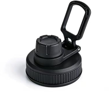 Tappi di ricambio Otto Koning per bottiglie Flask a bocca larga. Senza BPA, a tenuta stagna (tappo sportivo, bottiglia a bocca larga)