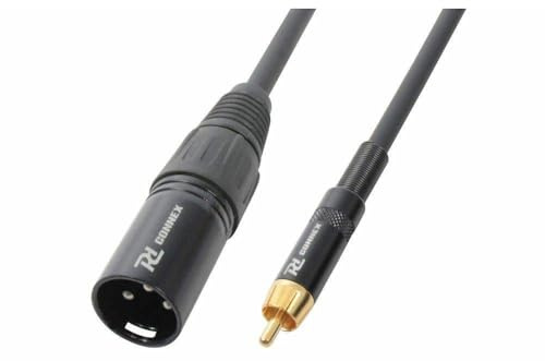 PD Connex Signalkabel Audiokabel RCA (m) - XLR (m) - 3 Meter