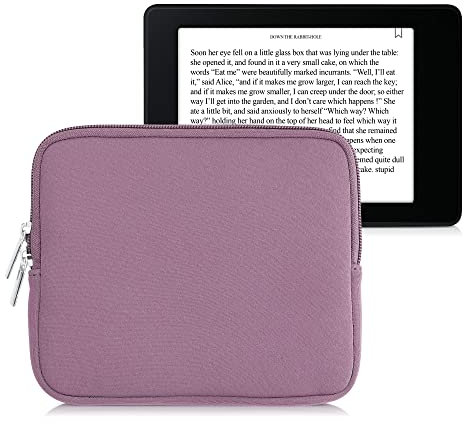 kwmobile Schutztasche für eReader - Neopren Tasche Hülle Cover Case Schutzhülle Lavendel - 17,5 x 14,7 x 1 cm Innenmaße