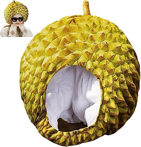 Funny Cap Plush Shaped Hat Headwear Novelty Plush Hat Fruits Dress Up Costume for Birthday Carnival Halloween Party Favors