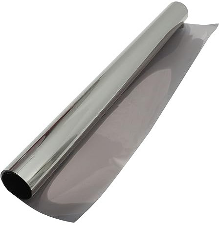 GRIRIW Reflektierende Sonnenschutzfolie Für Fenster Mit Sichtschutz Statisch Haftend Anti-uv Für Schlafzimmer Und Büros